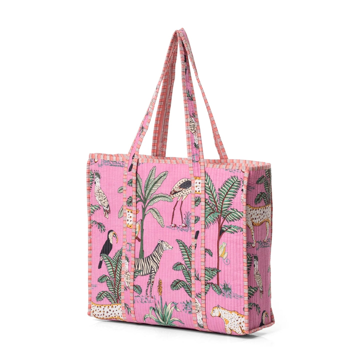 CYC Pink Jungle Tote Bag