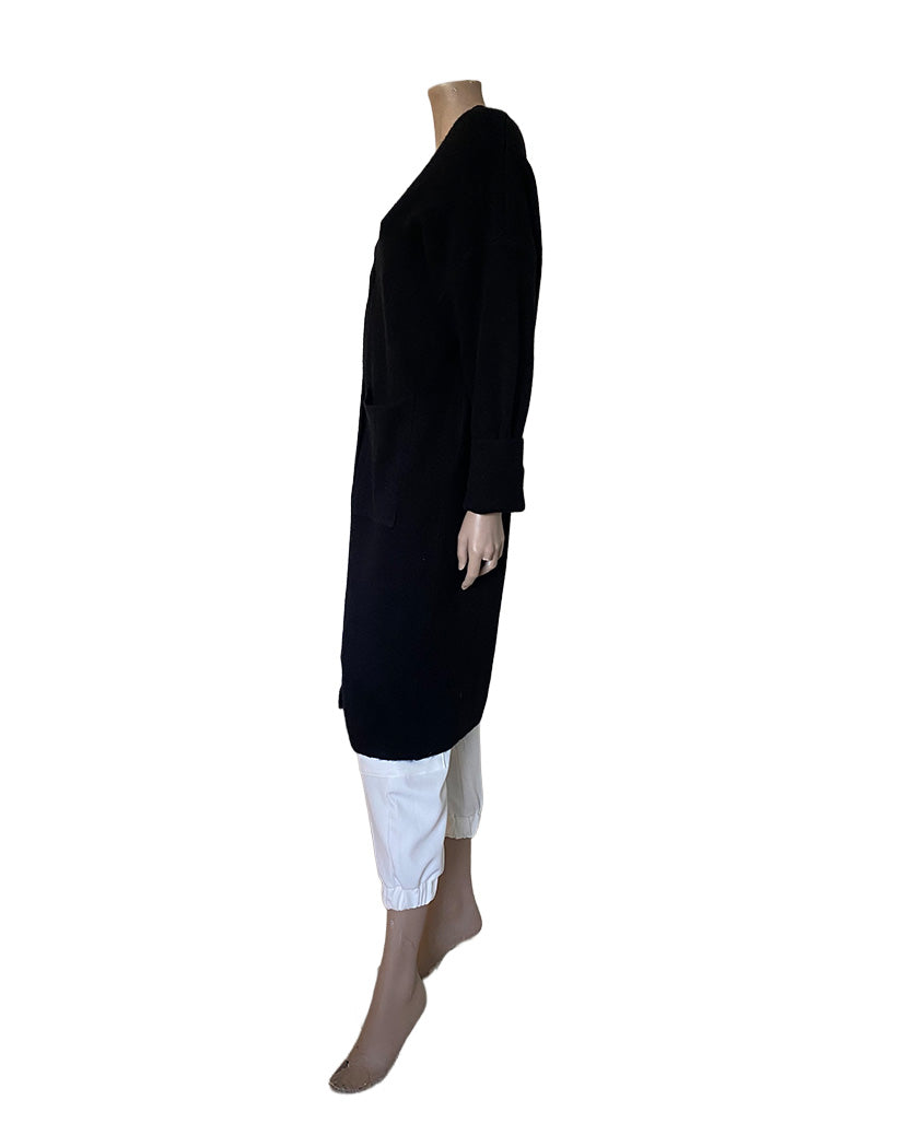 Cartagena Oversized Black 2 Pocket Cardigan