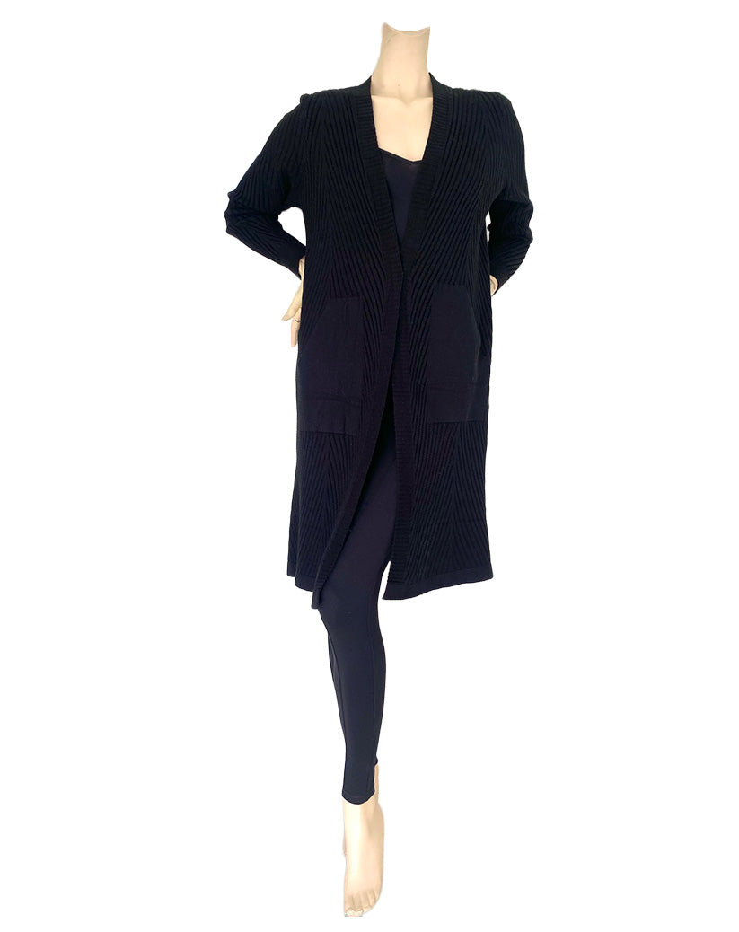 Santiago Rib Style Cardigan with pockets