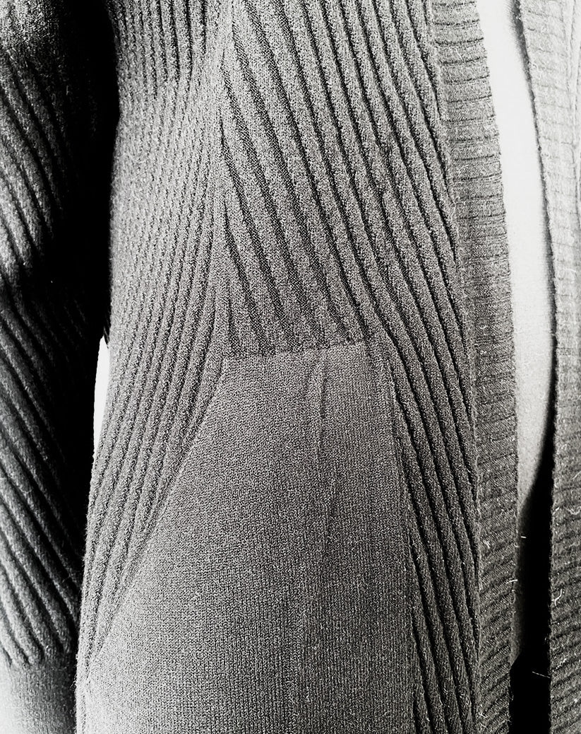 Santiago Rib Style Cardigan with pockets