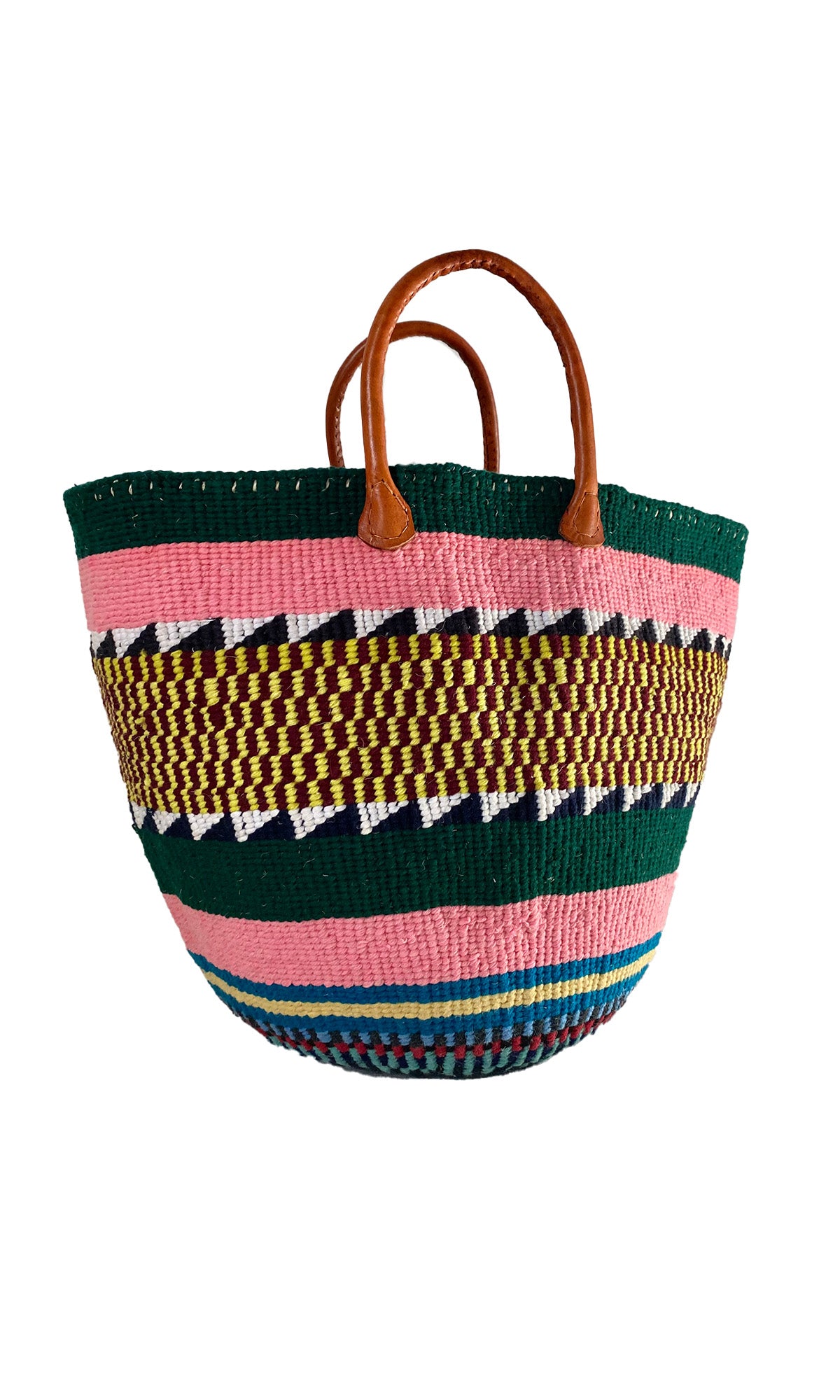 Large Woollen Handwoven Basket