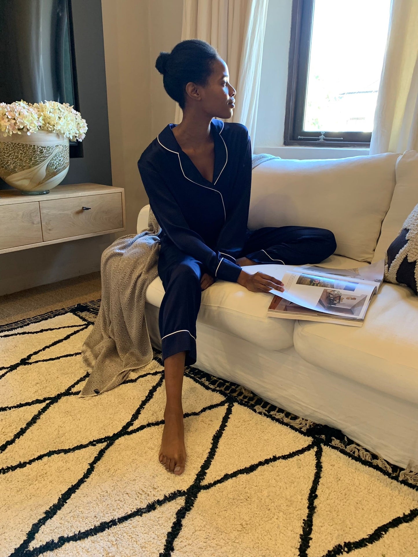 Pajama Set - Navy