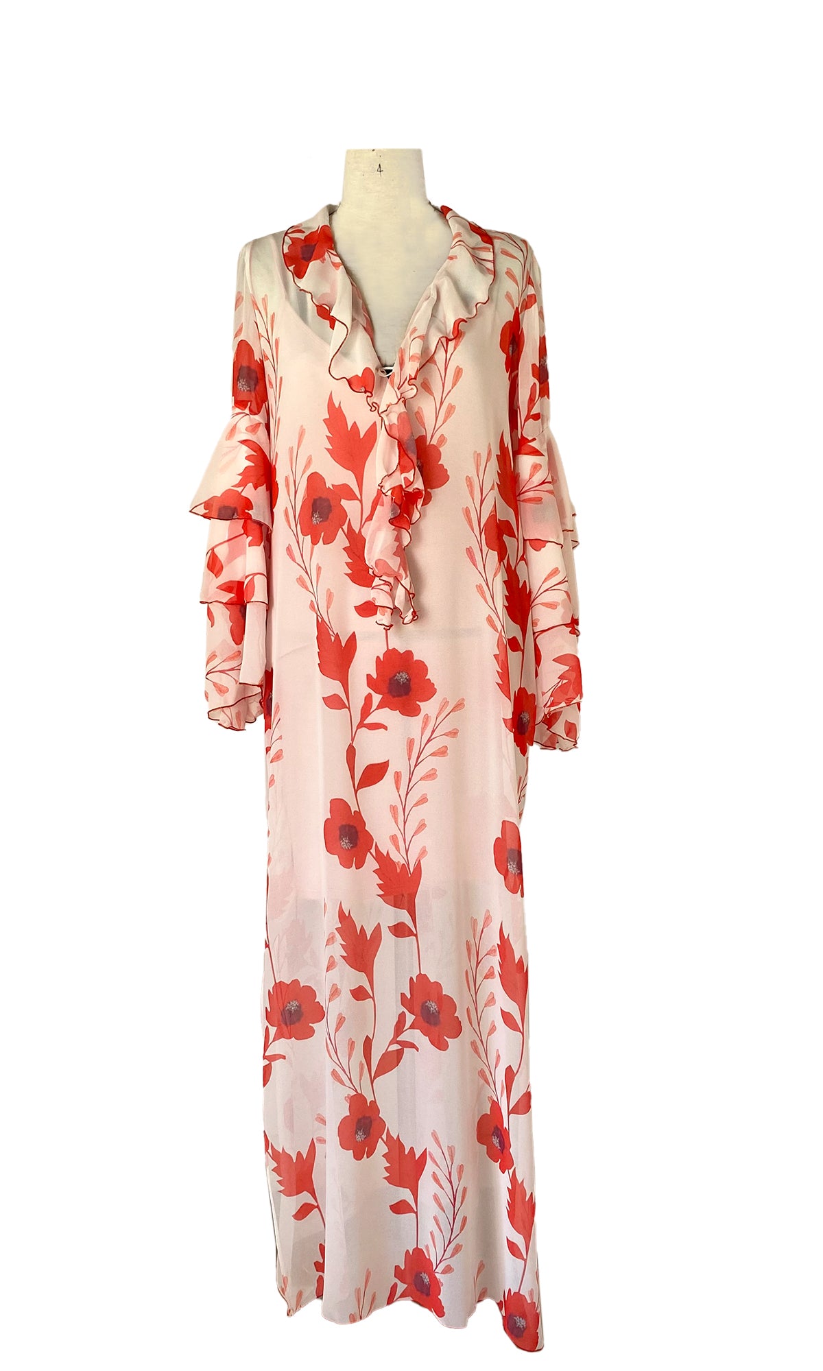 Hibiscus Print  Dress