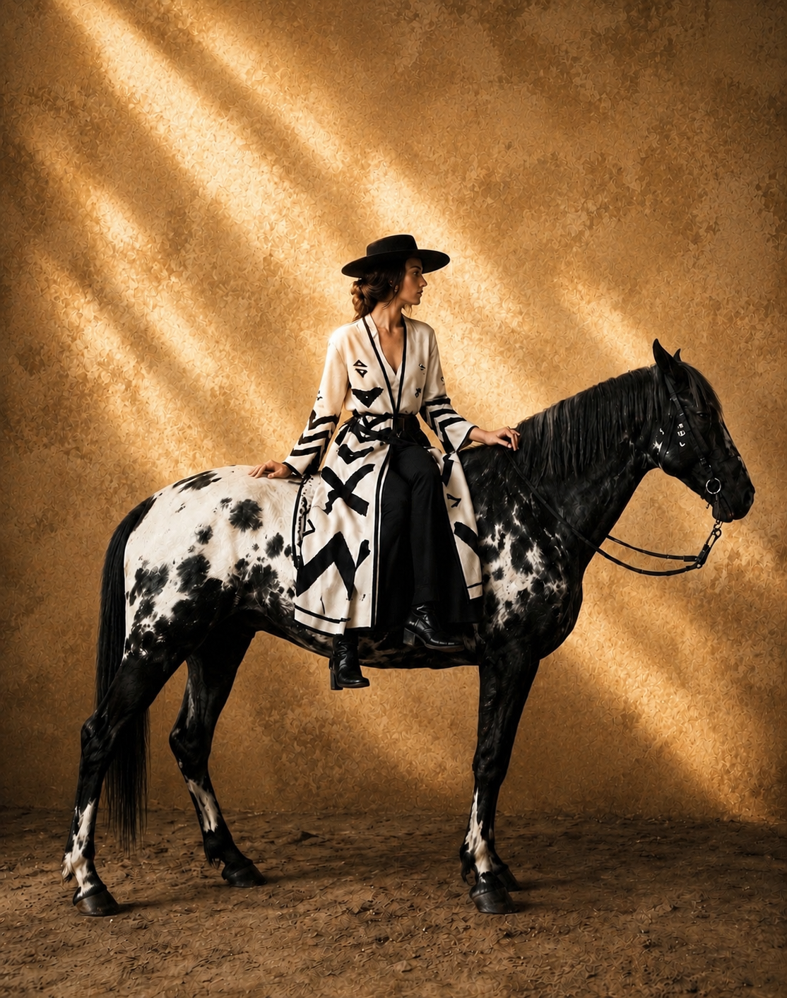 Tribal Code, Bone Jacquard Coat