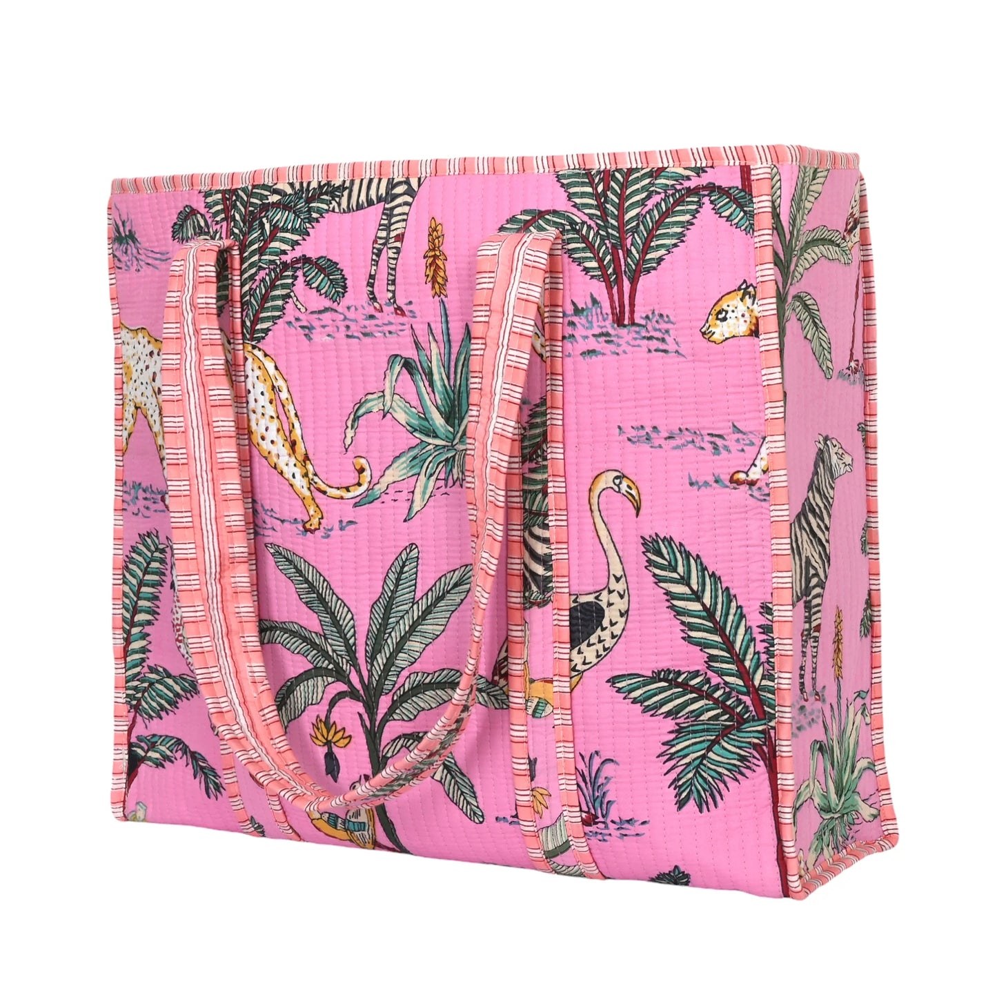 CYC Pink Jungle Tote Bag