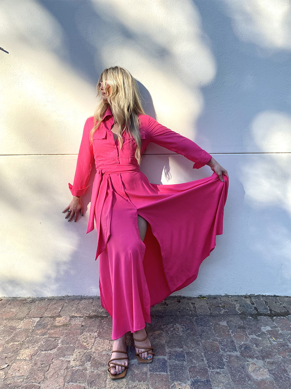 Pink Shirtwaister