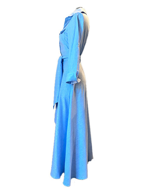 Long linen Shirtwaister