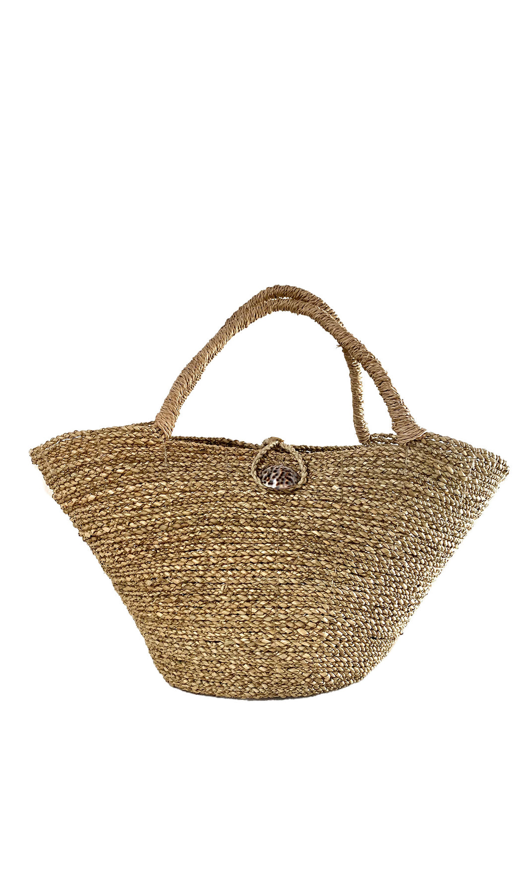 Natural Seagrass Beach Bag