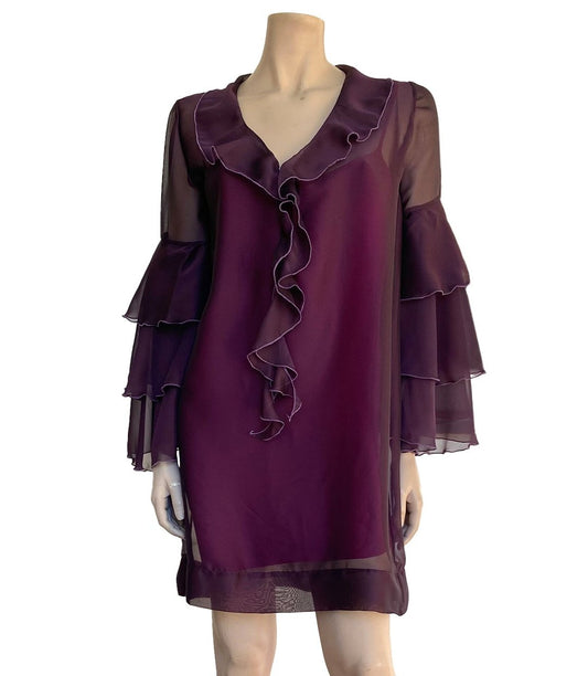 Burgundy Claudia Dress