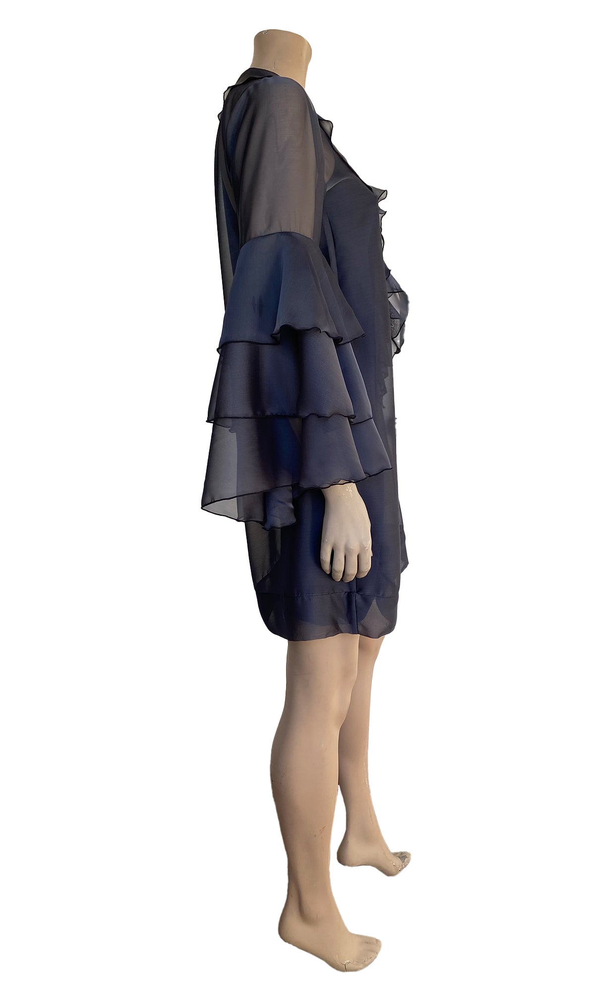 Charcoal Claudia Dress