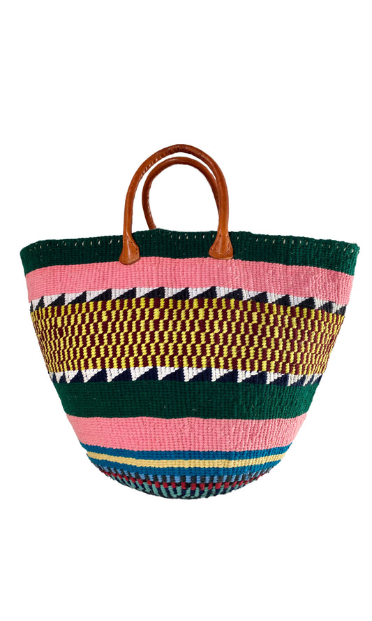 Large Woollen Handwoven Basket