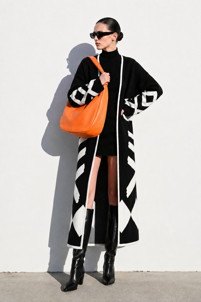 Tribal Code, Obsidian Jacquard Coat