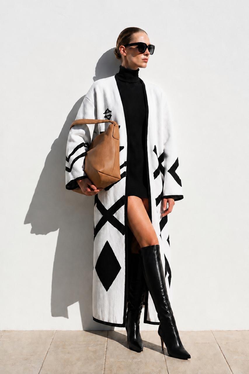 Tribal Code, Bone Jacquard Coat