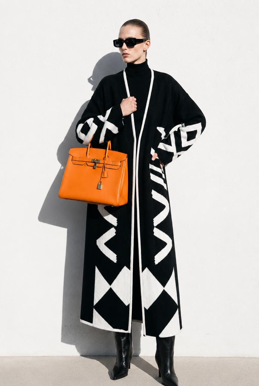 Tribal Code, Obsidian Jacquard Coat