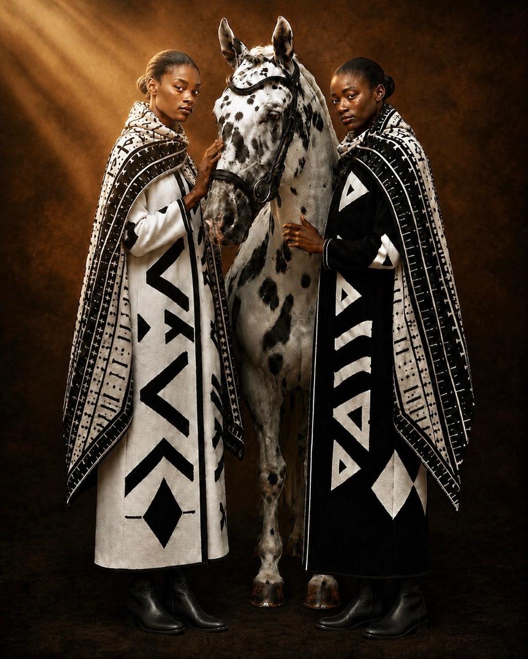 Tribal Code, Obsidian Jacquard Coat
