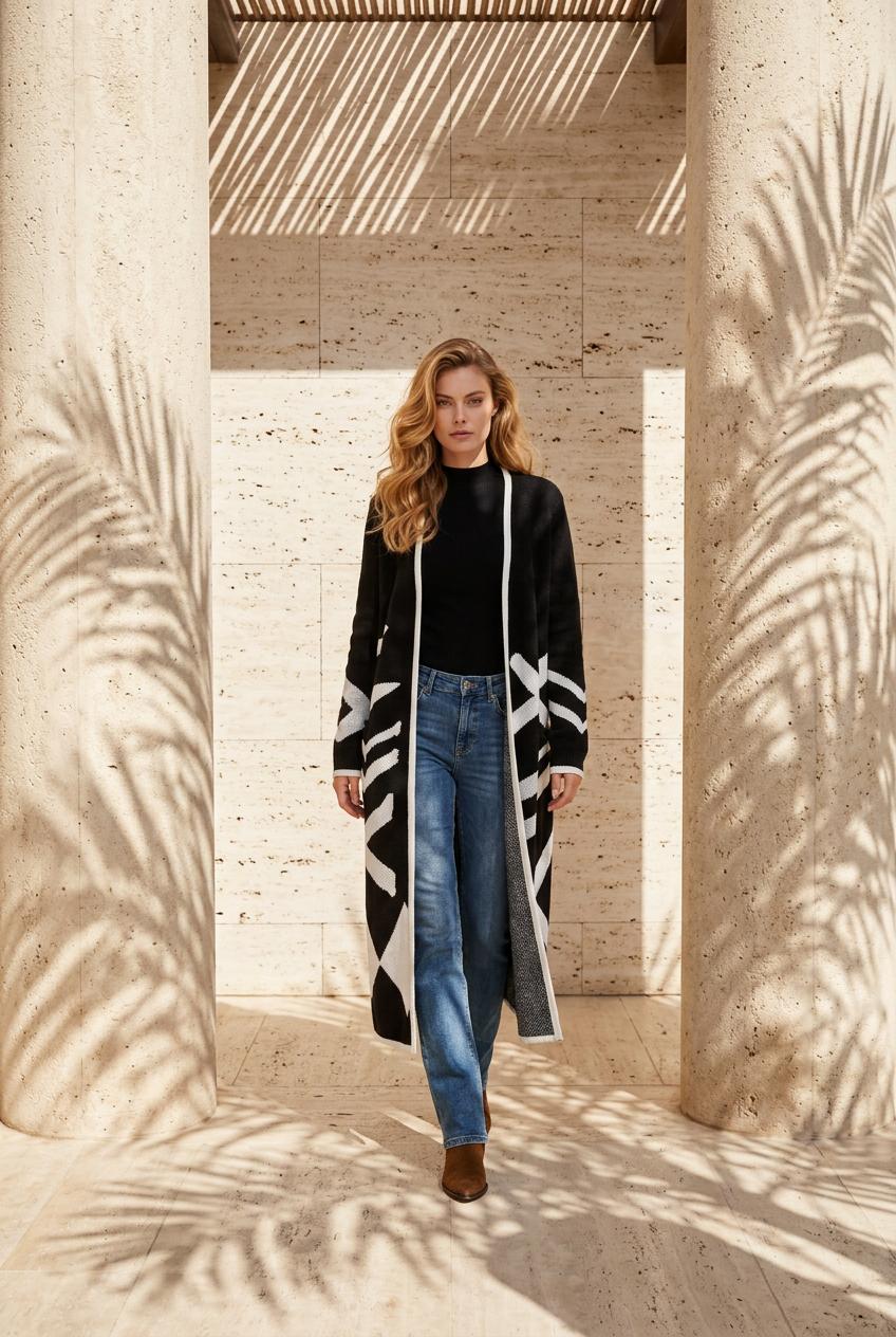 Tribal Code, Obsidian Jacquard Coat