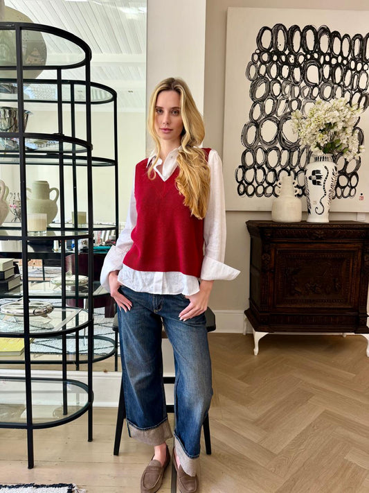 Sleeveless Jumper Knit