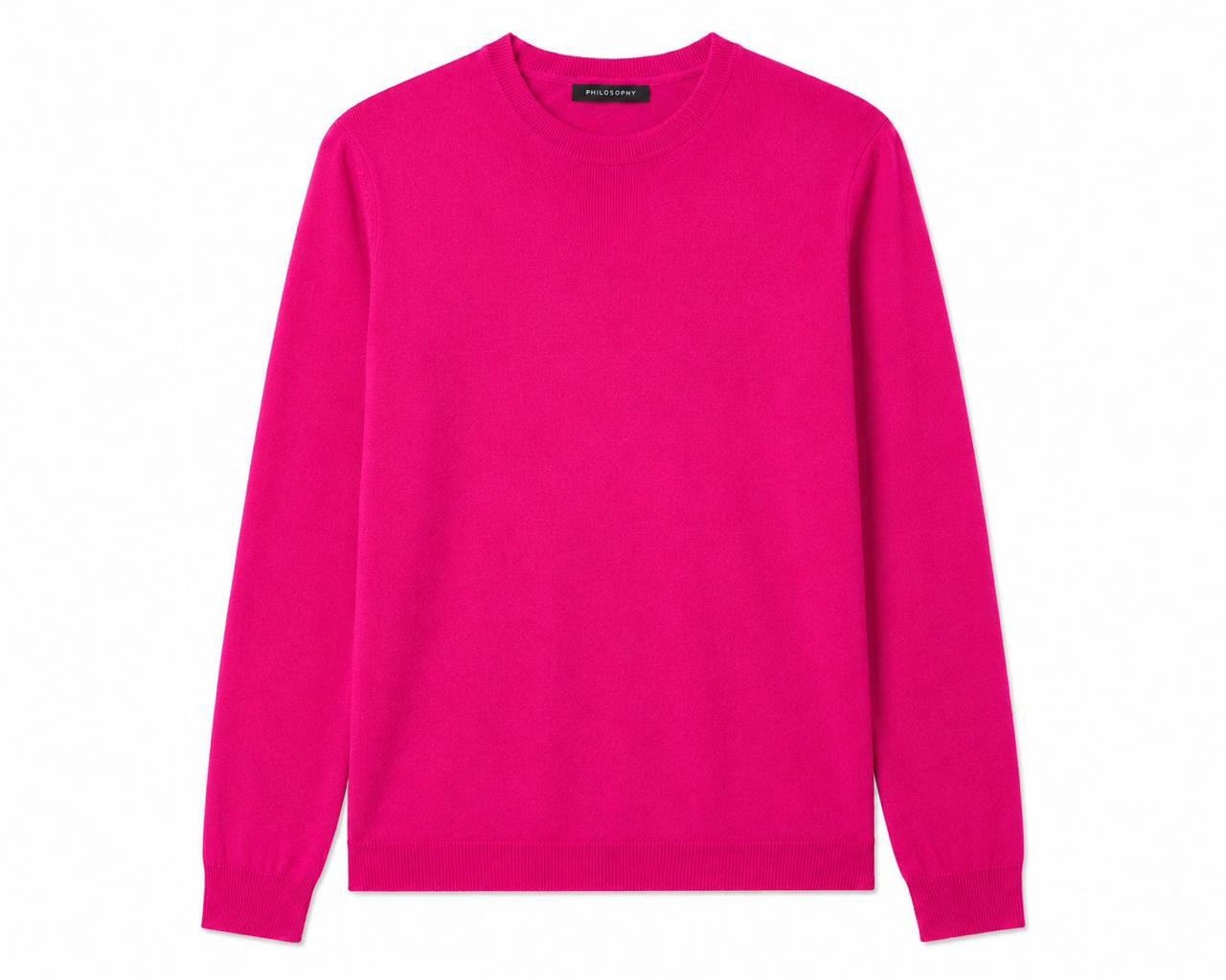 Milan Classic Funnel Neck Top Red