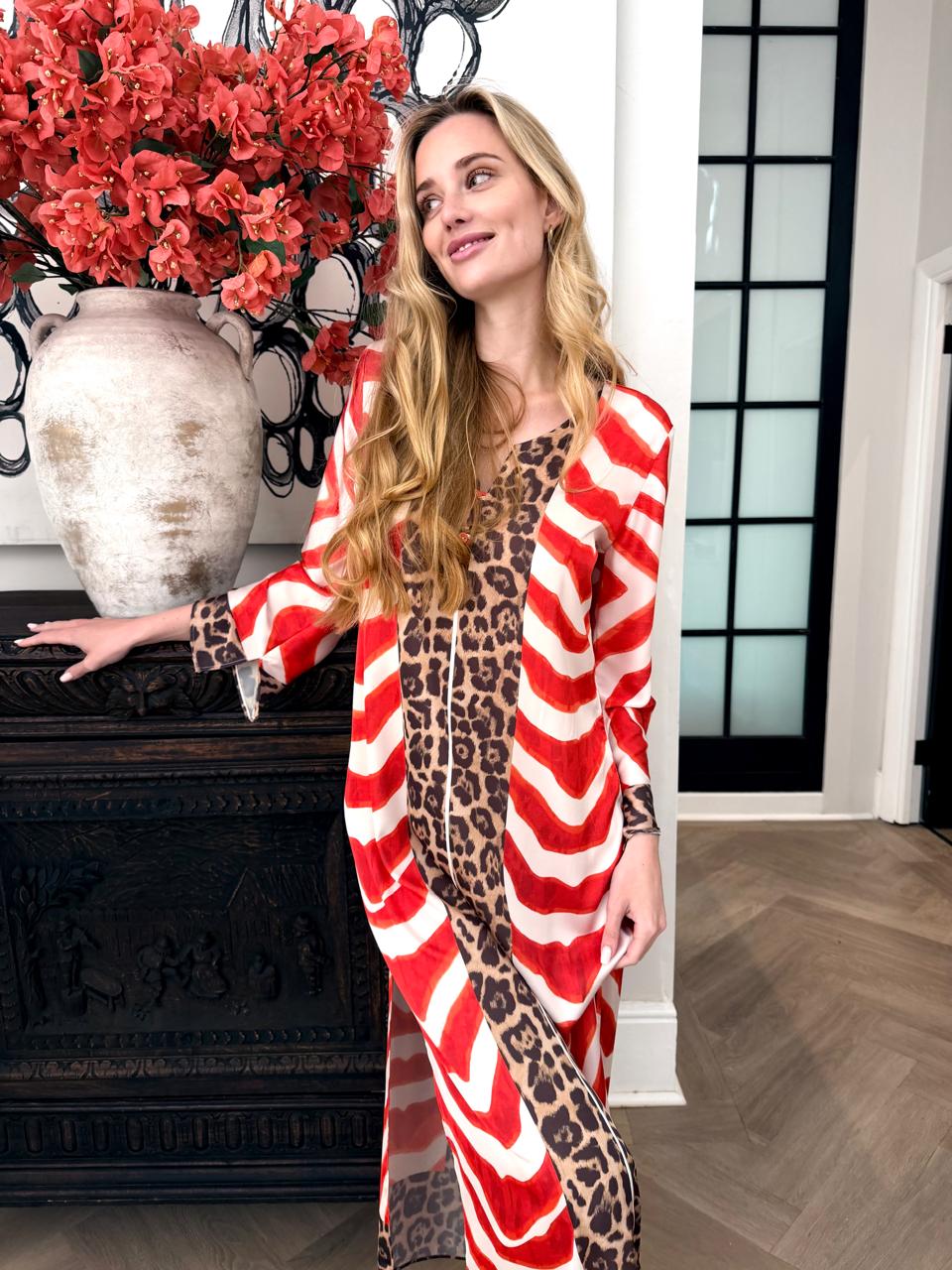 Hot Zebra Tunic Dress