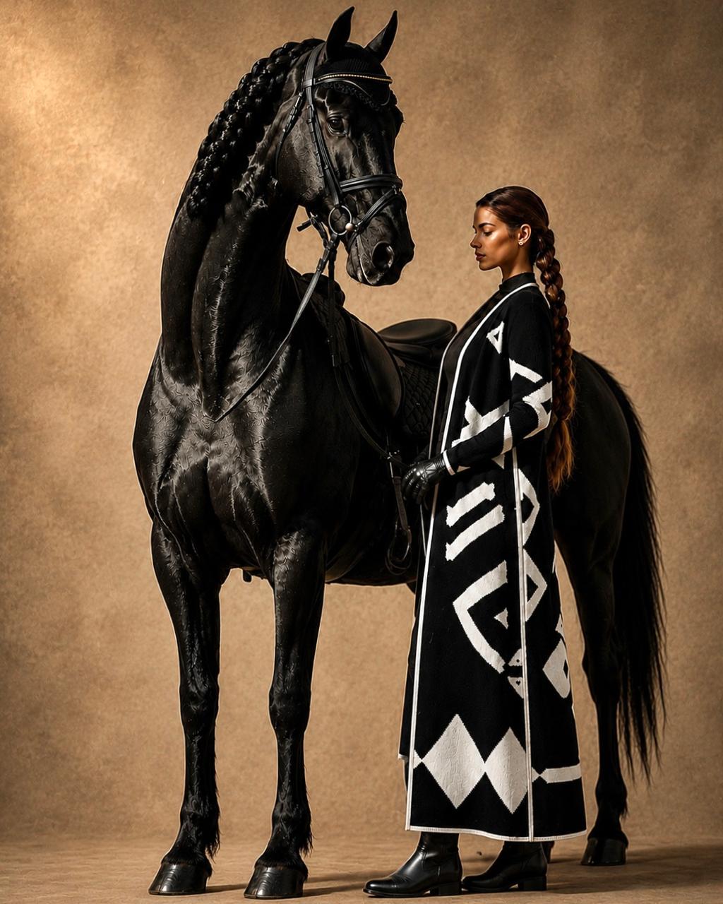 Tribal Code, Obsidian Jacquard Coat
