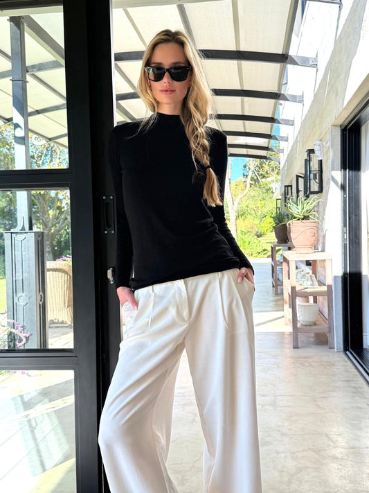 Classic Poloneck Top