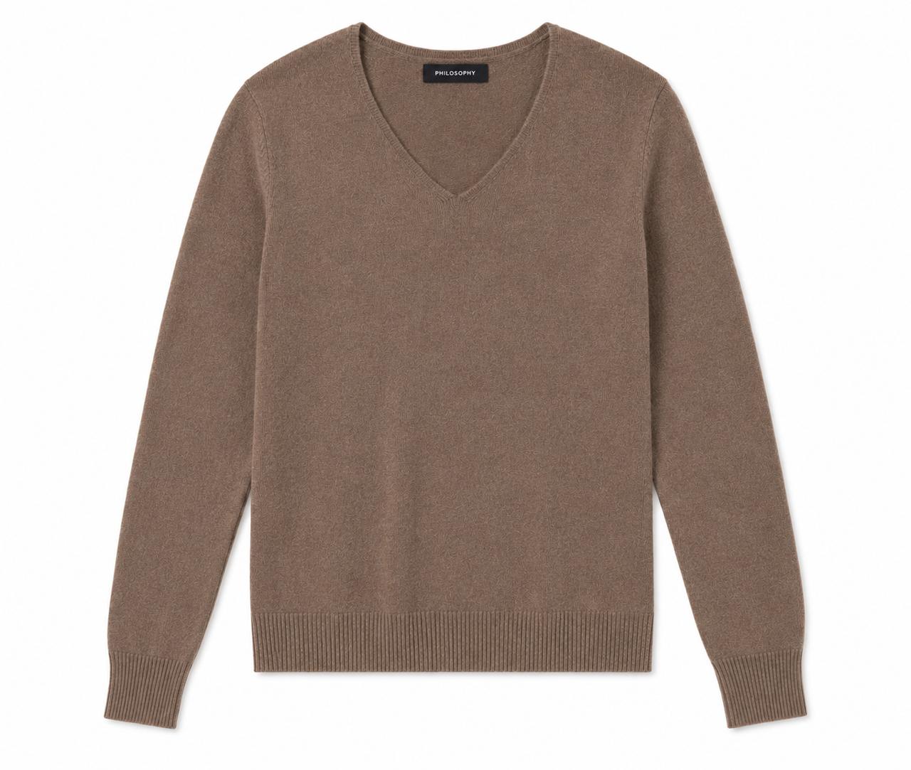Santa Barbara Classic V Neck Mocha