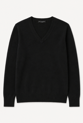 Santa Barbara Classic V Neck Black