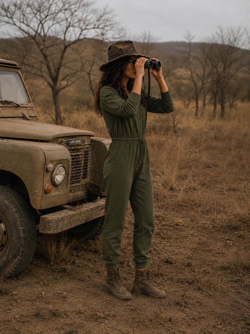 The Wanderer Jumpsuit Olive