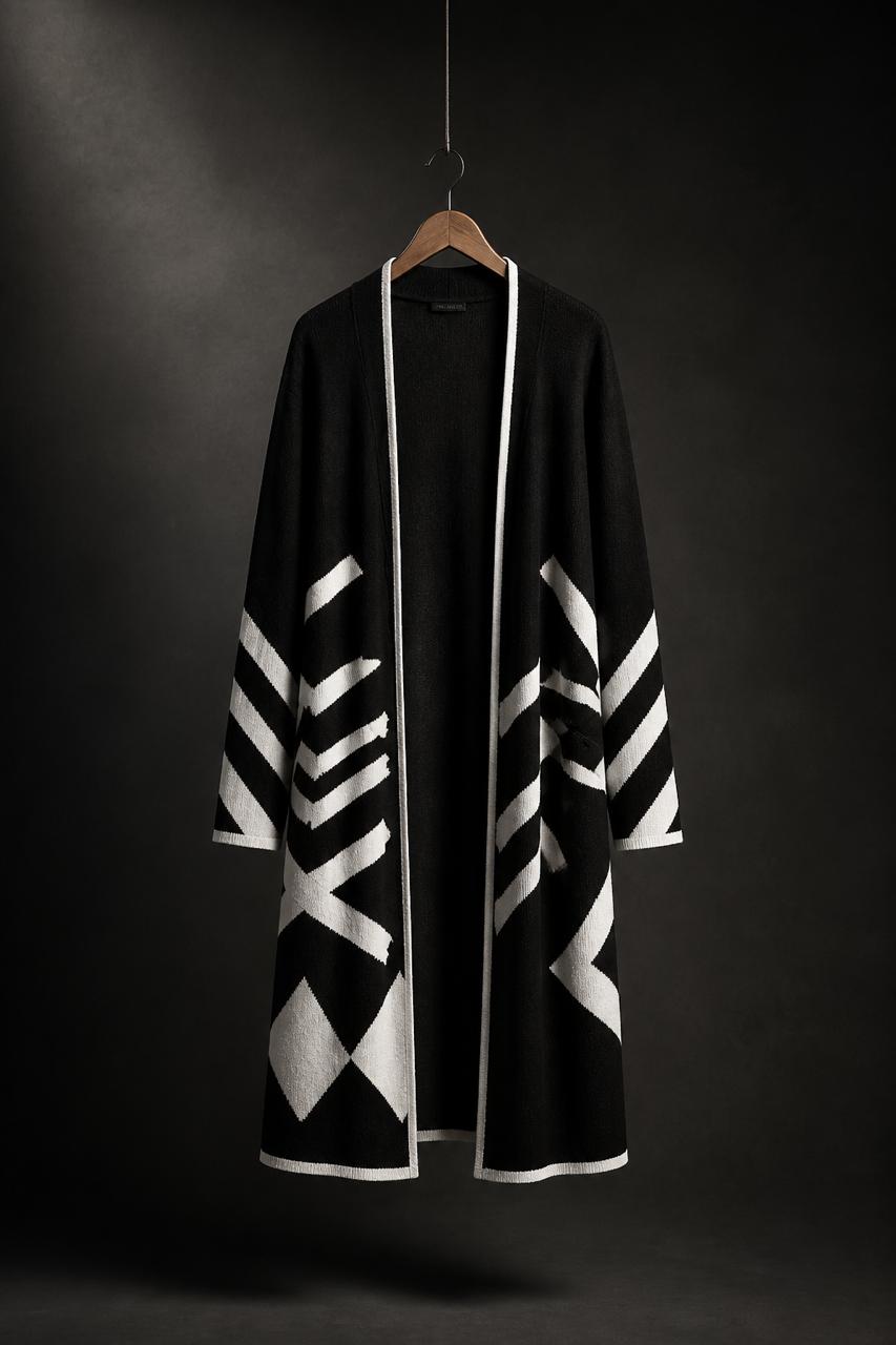 Tribal Code, Obsidian Jacquard Coat