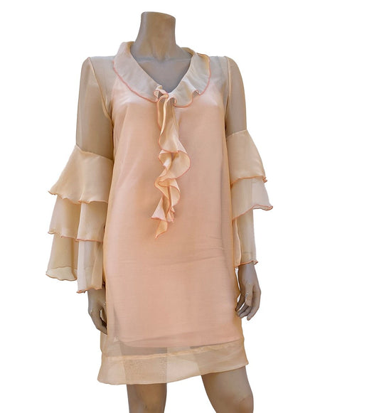 Shell Pink Claudia Dress