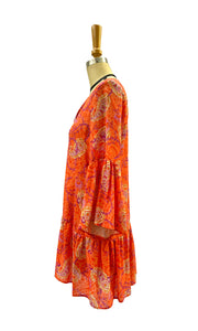 Tangerine Dream Boho Dress