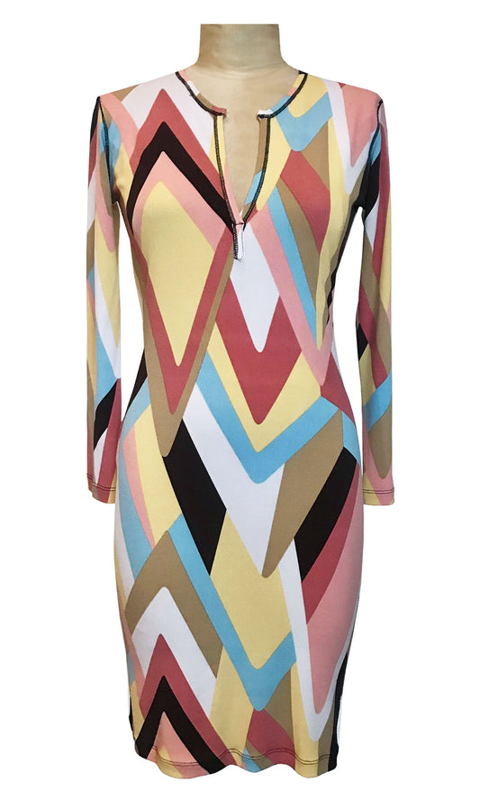Classic Philosophy Bodycon Dress