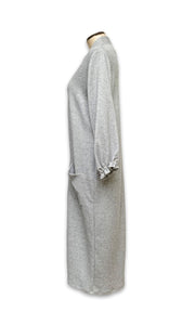 Long Luxurious Knit Cardigan – Grey