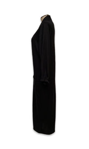 Long Luxurious Knit Cardigan – Black