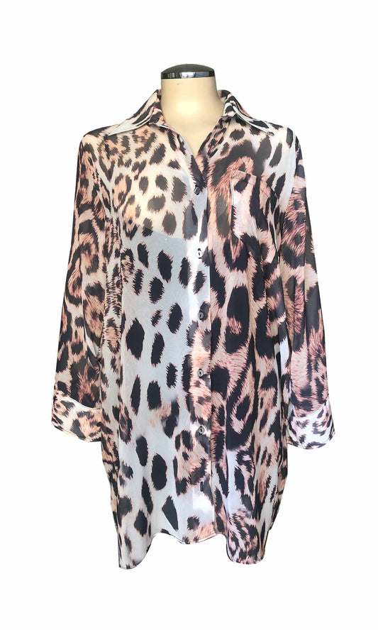 Ocelot Oversized Shirt