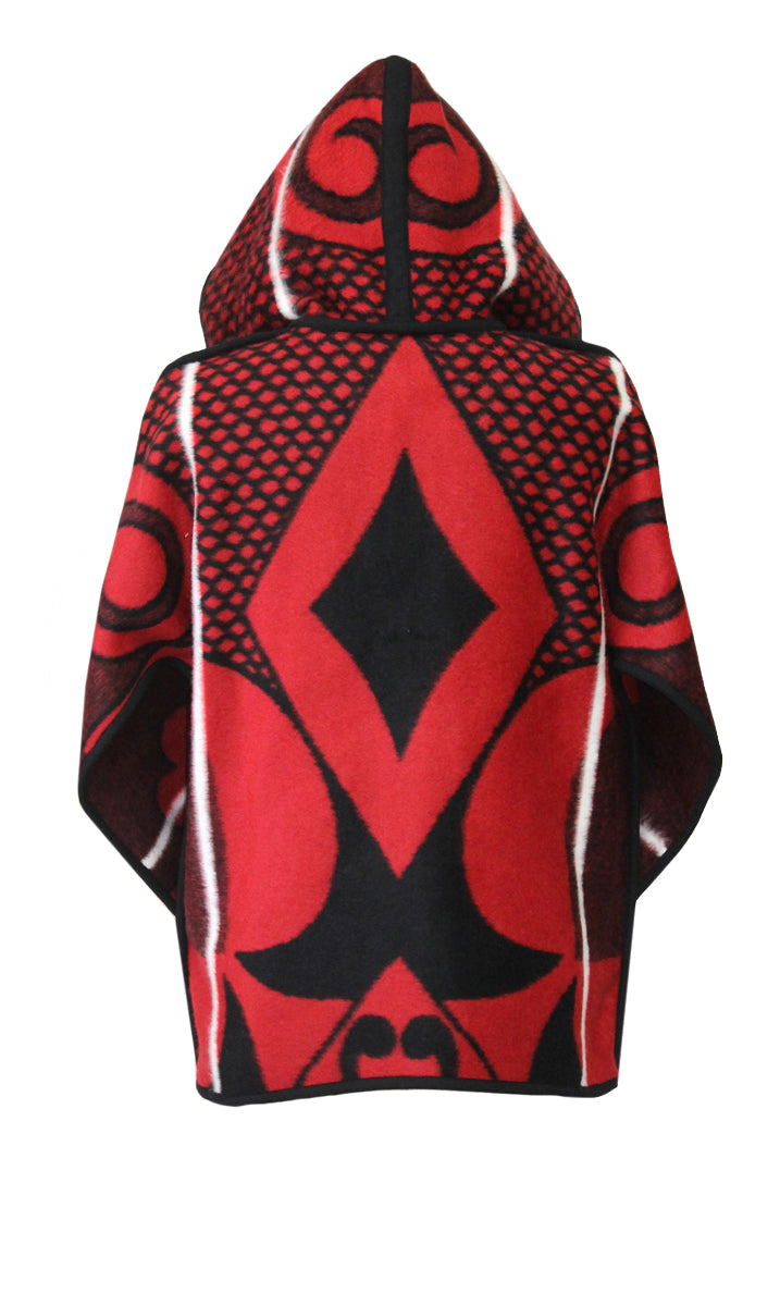 Basotho Blanket Coat – Short Red