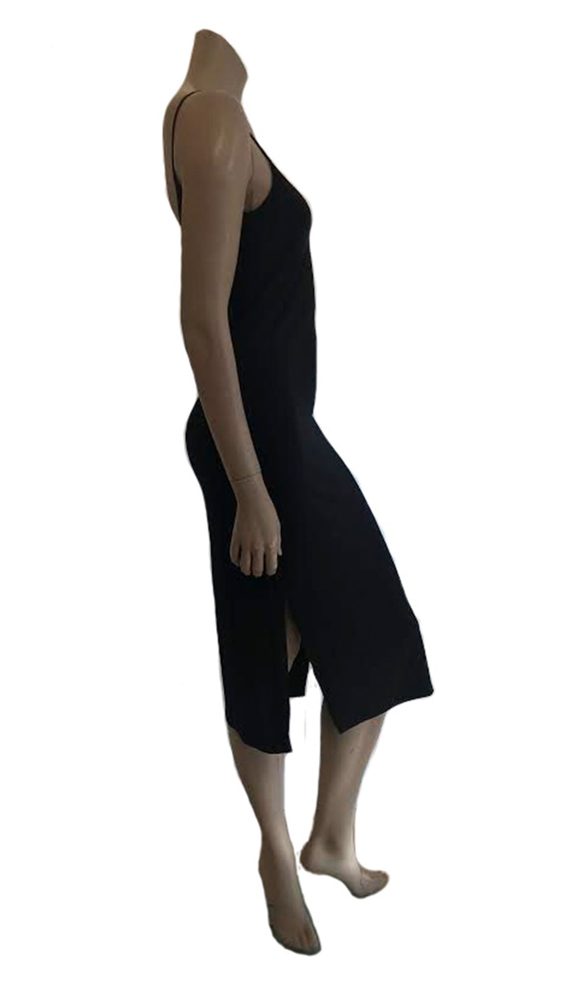 Long Camisole Dress Black