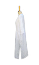 Load image into Gallery viewer, Linen Tunic Dress - White
