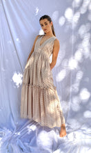 Load image into Gallery viewer, Alecia Long Tier Dress - Stone Anglaise
