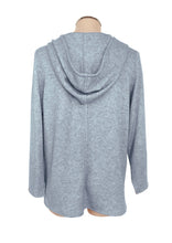 Load image into Gallery viewer, Grey Mélange Track Top Back
