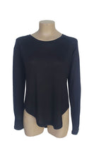 Load image into Gallery viewer, Black Jo Knit Leisure Top Front
