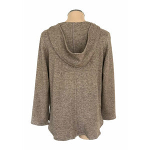 Mocha Cashmere Touch Track Top