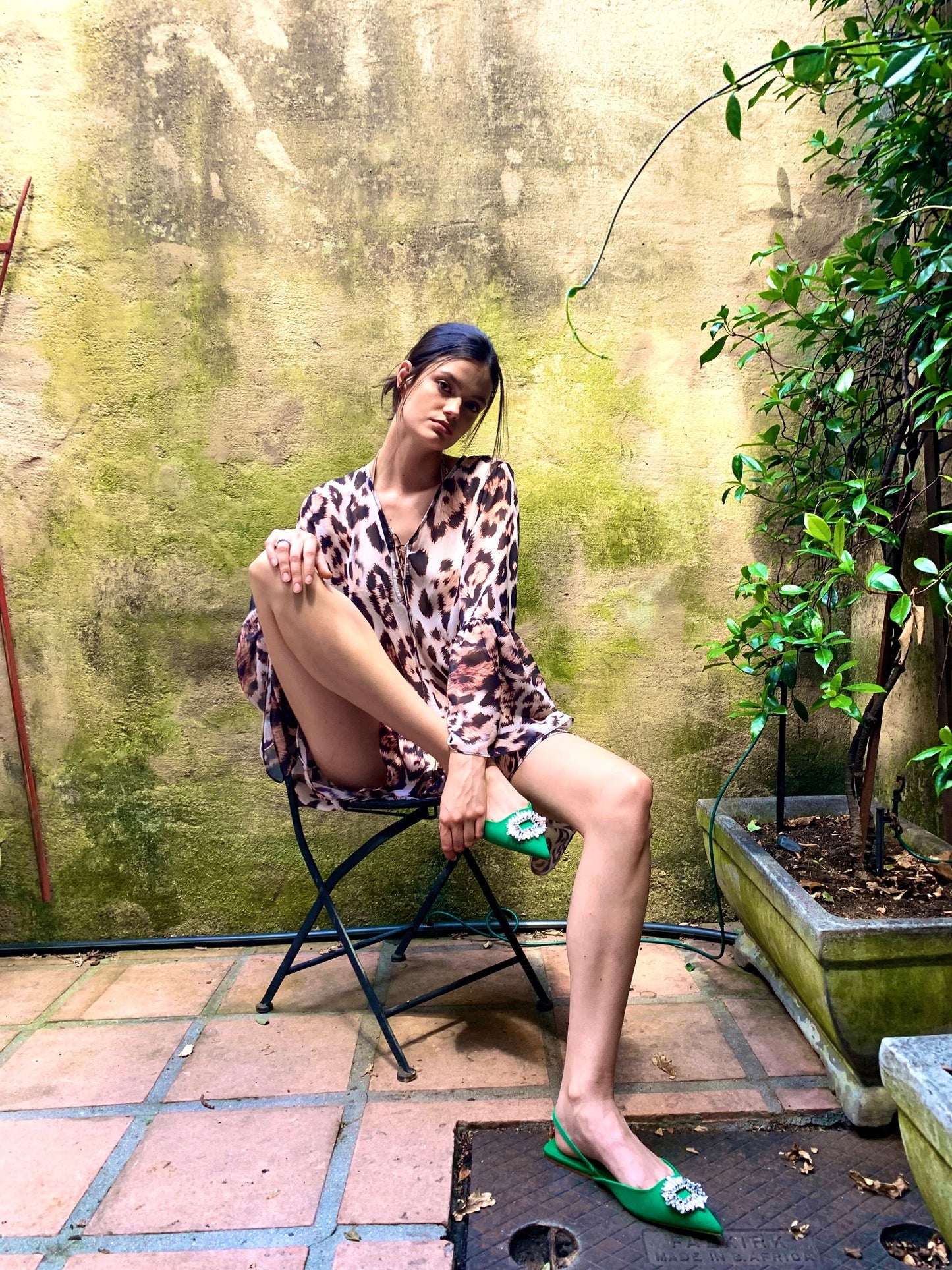Ocelot Boho Dress