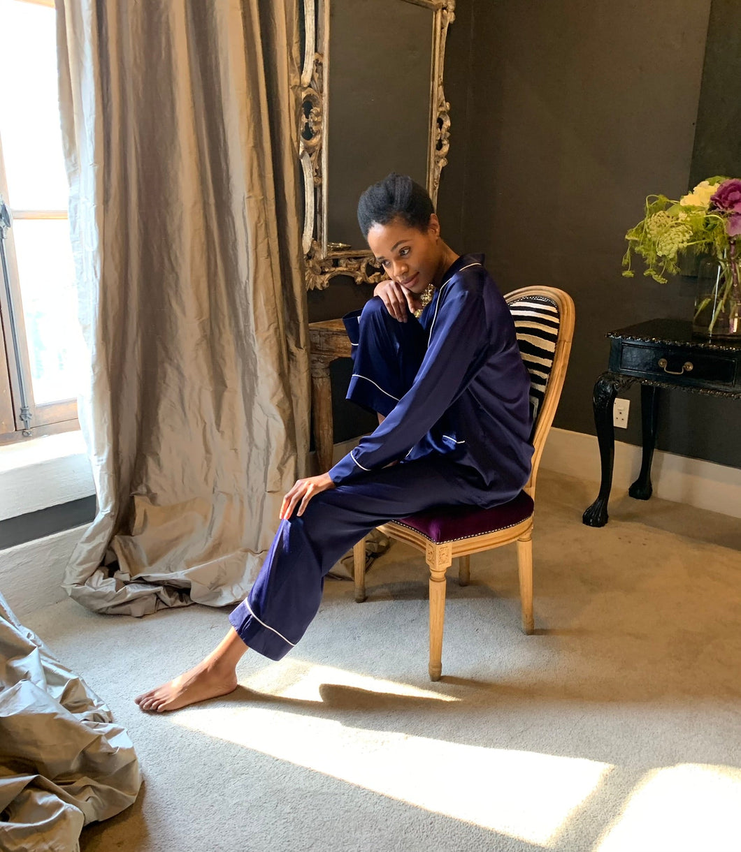 Pajama Set - Navy