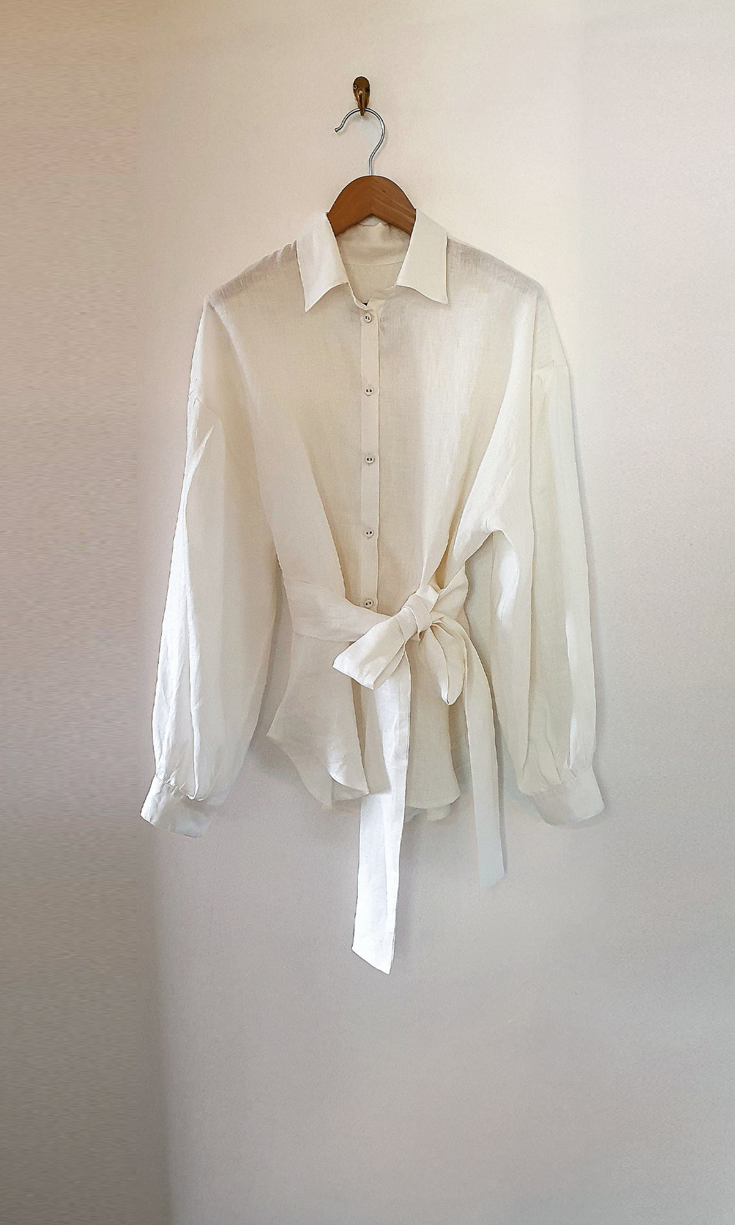 Cezanne Linen Shirt with Belt