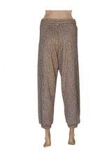 Load image into Gallery viewer, Mocha Cashmere Feel Track Pants Back
