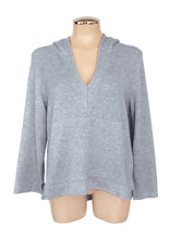 Load image into Gallery viewer, Grey Mélange Track Top Front
