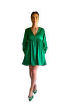 Load image into Gallery viewer, Darcy Baby Doll Dress - Luxe Matt Satin - Made to Order - Multi Colour
