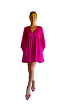 Load image into Gallery viewer, Darcy Baby Doll Dress - Luxe Matt Satin - Made to Order - Multi Colour
