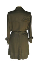 Load image into Gallery viewer, Olive Trench Coat
